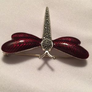 Judith Jack Jewelry - Judith Jack Enamel Dragon Fly Pin Brooch Judith Jack Jewelry - Judith Jack Enamel Dragon Fly Pin Brooch